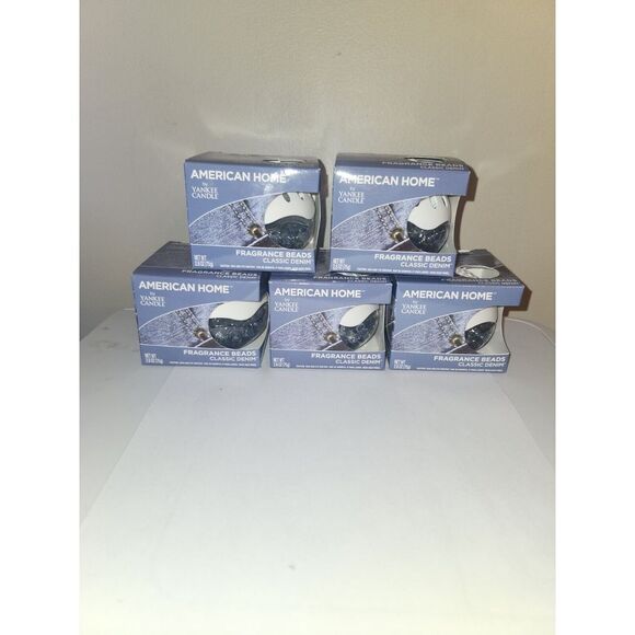 American Home by Yankee Candle Classic Denim Fragrance Beads - Set of 5 - Picture 5 of 5